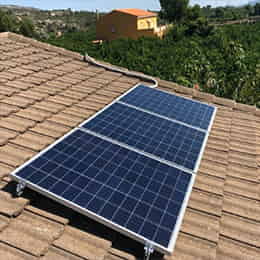 Instalaci&oacute;n Panel Solar 200W 12V Policristalino SHS