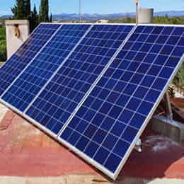 Instalaci&oacute;n Panel Solar 330W 24V Talesun Policristalino