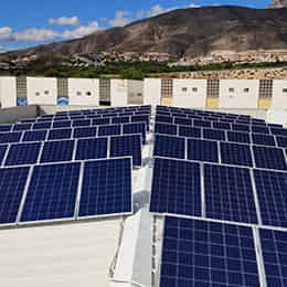 Instalaci&oacute;n Panel Solar 270W Talesun Policristalino