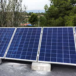 Instalaci&oacute;n Panel Solar 270W Talesun Policristalino