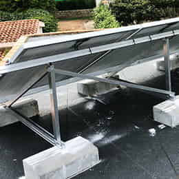 Instalaci&oacute;n Estructura Cubierta Plana CVE915