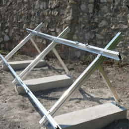 Instalaci&oacute;n Estructura Suelo FV915 1 Fila 24V 