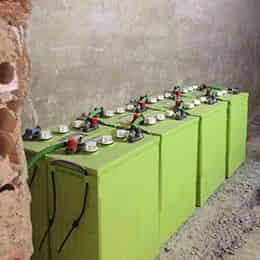 Instalacion Bater&iacute;a GC-16 Upower