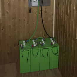 Instalaci&oacute;n Bater&iacute;a UPower 550Ah 6V UP-GC16