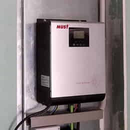 Instalaci&oacute;n Inversor Cargador 3000W 24V MPPT 50A Must Solar