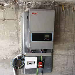 Instalaci&oacute;n Inversor Cargador 48V